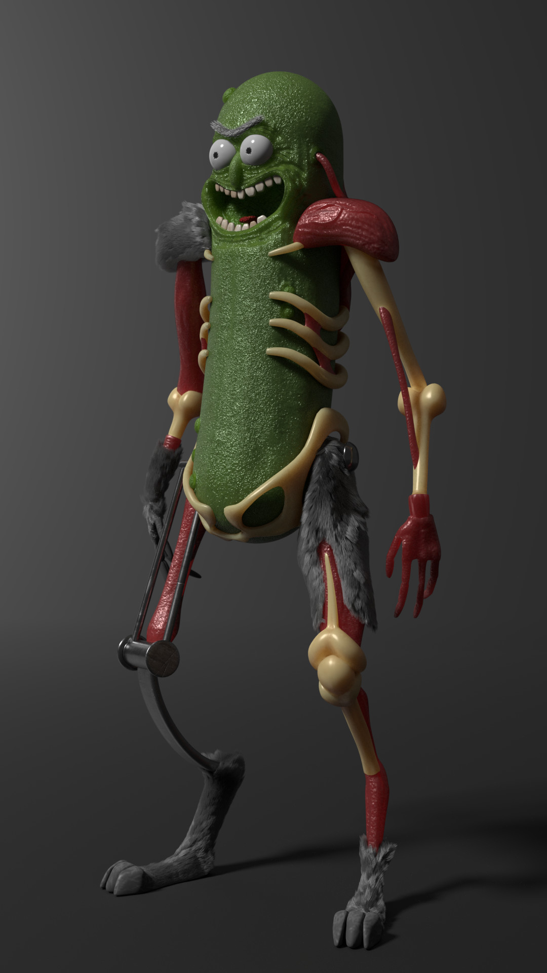 ArtStation Pickle Rick (Old version)