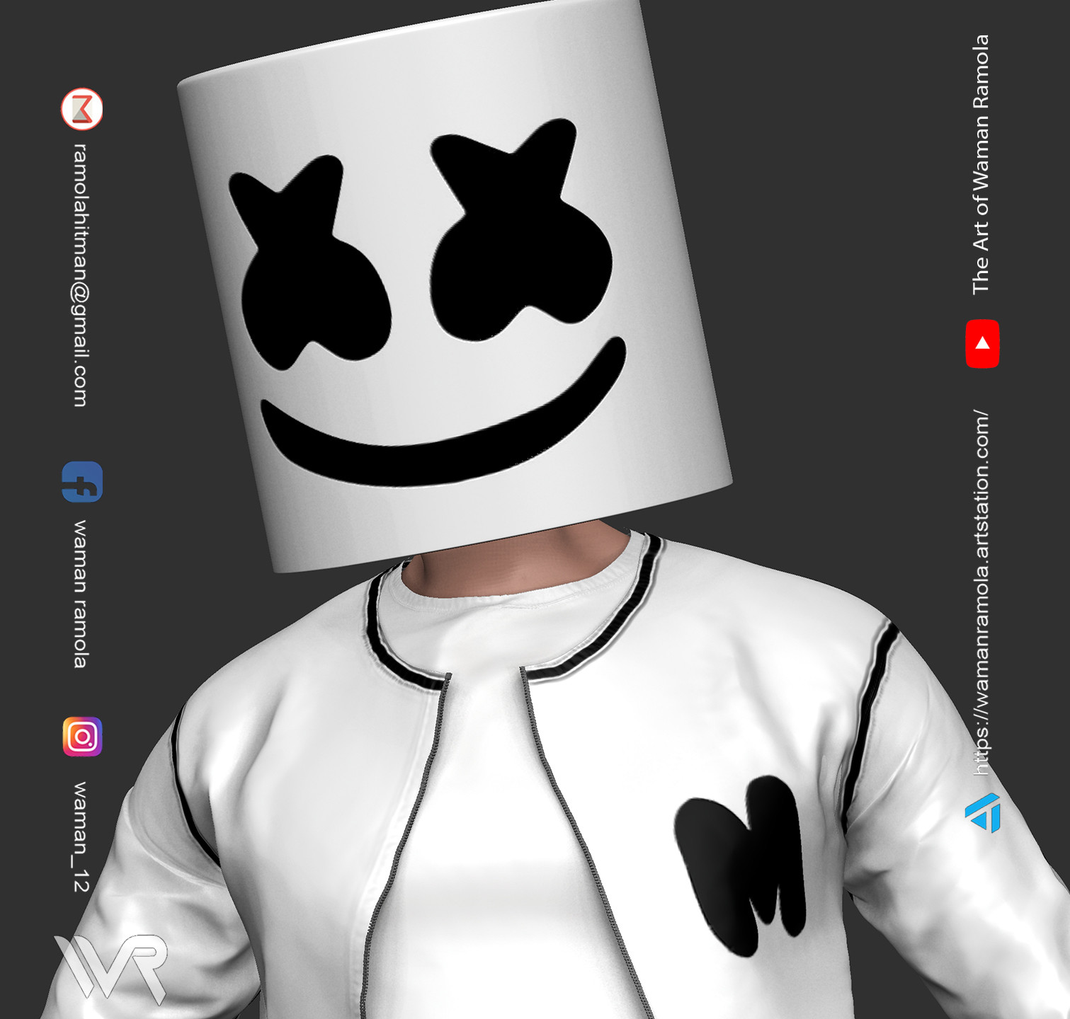 WOooahhhman3D Marshmello