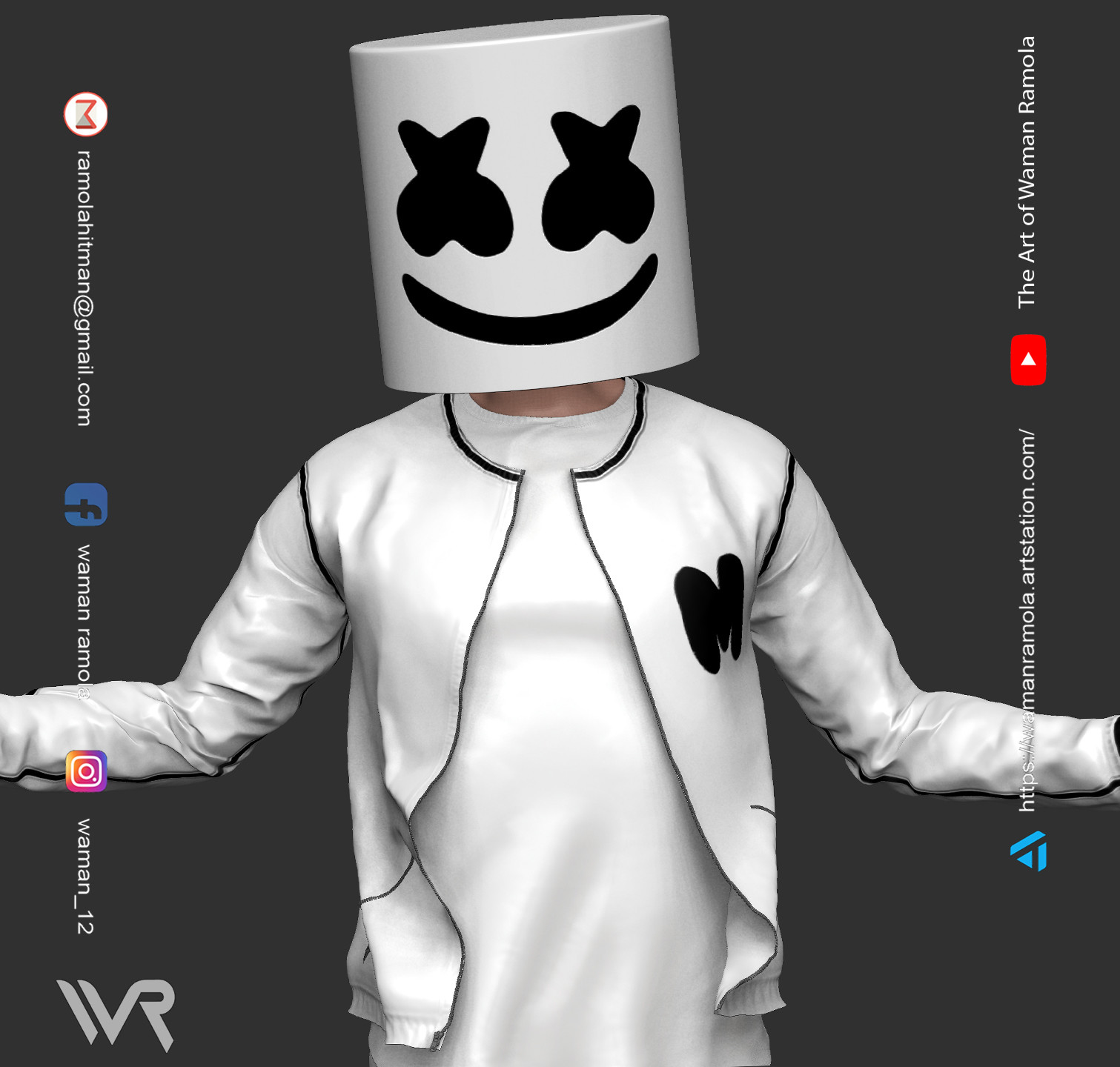 Marshmello 3d images deals