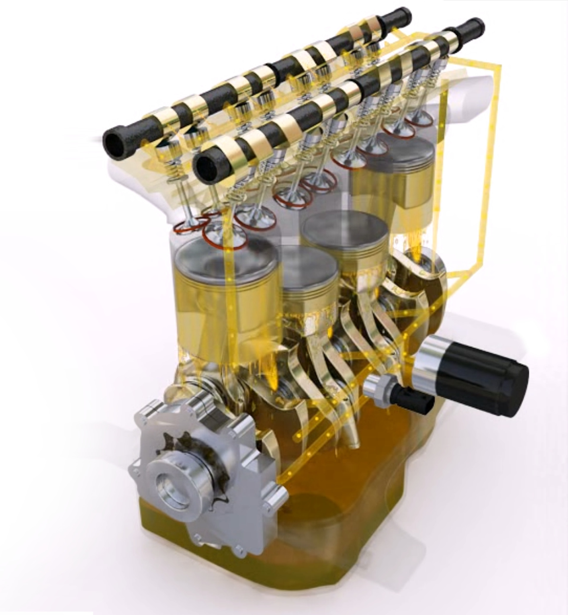Artstation Engine Oil System Gajendra Jha