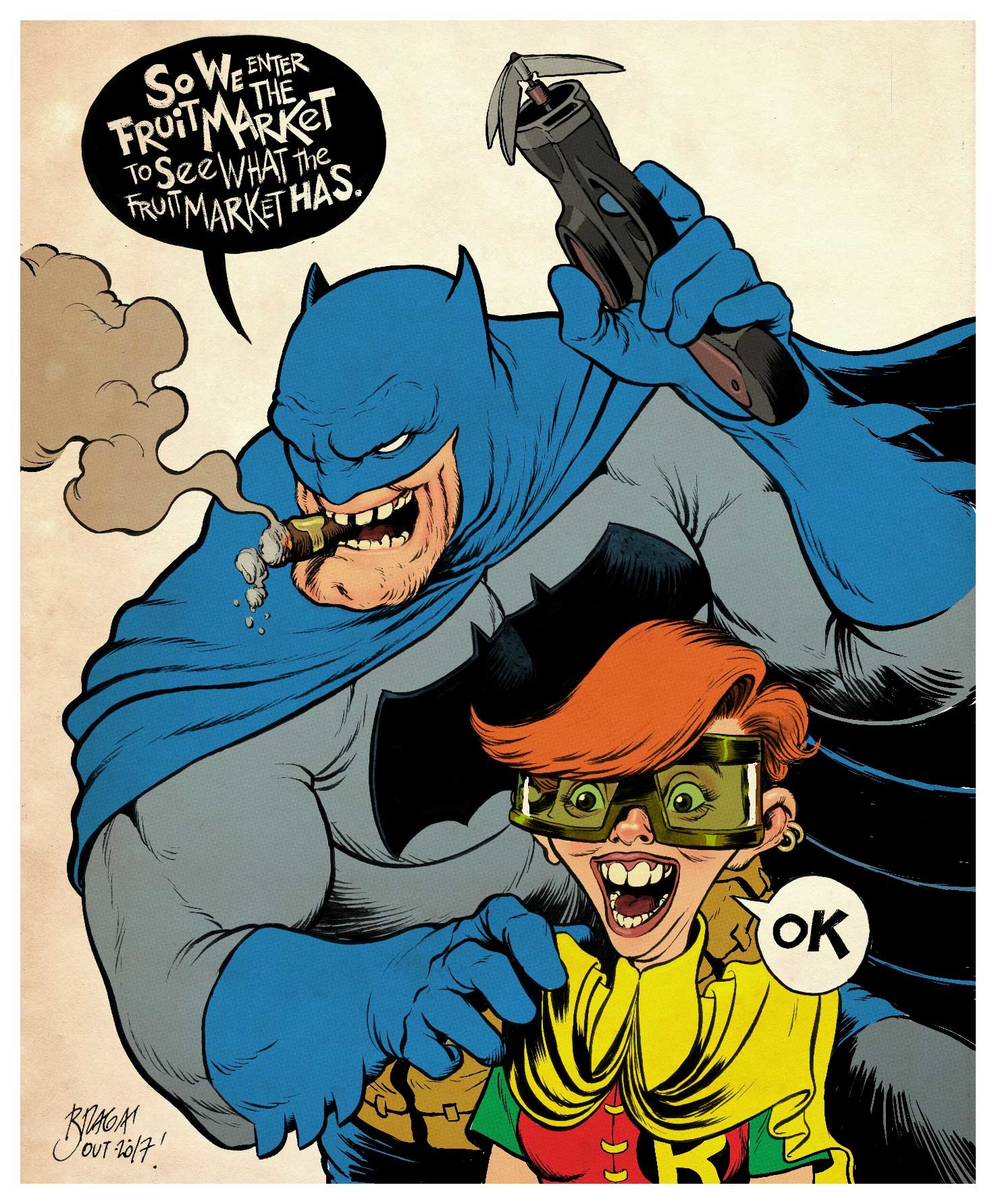 Robin Batman The Dark Knight Returns Comic