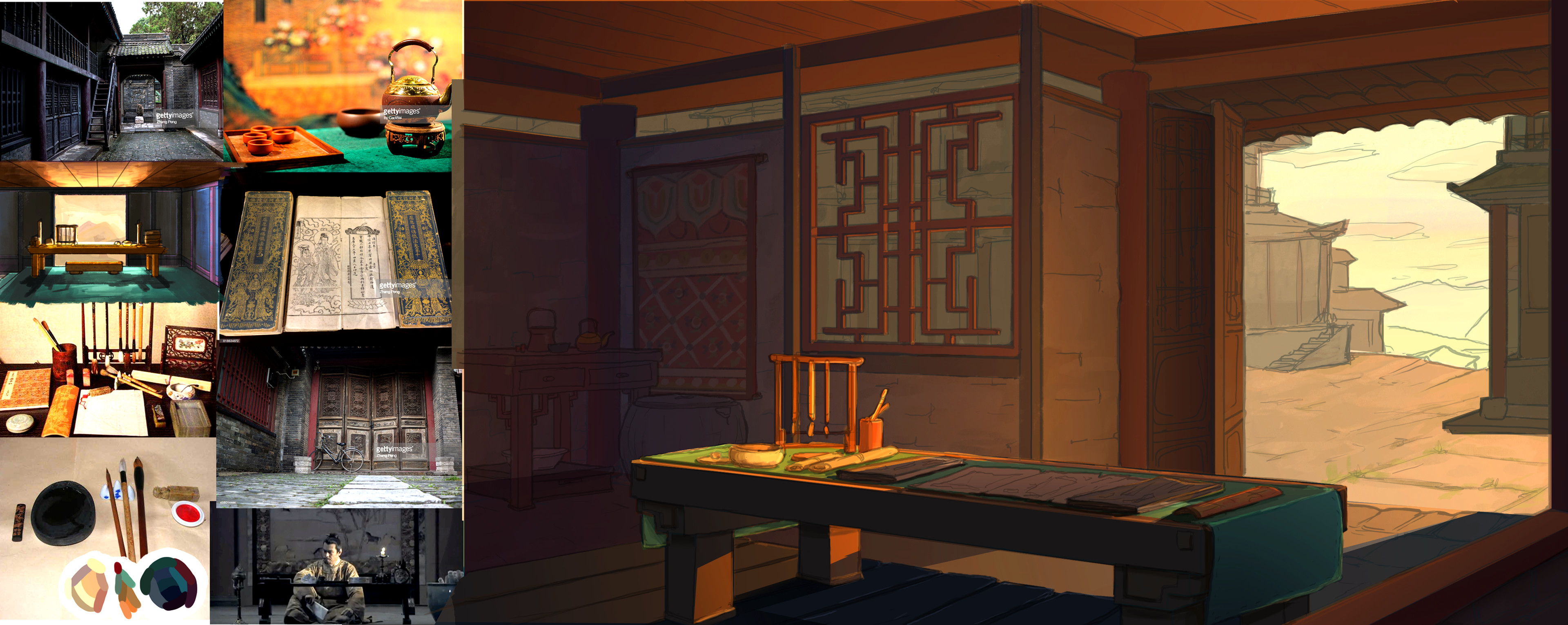 WIP and references from the Tang Dynasty 