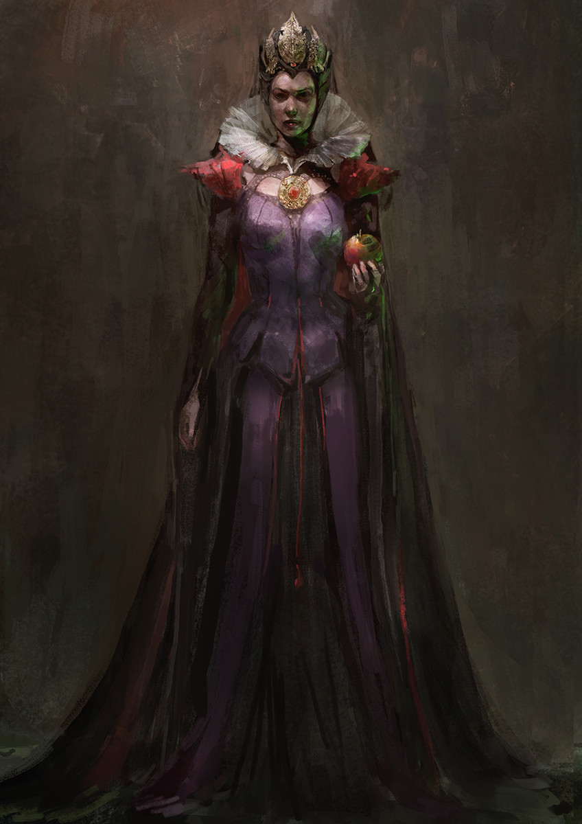 Artstation Evil Queen Runa Ivana Rosenberger