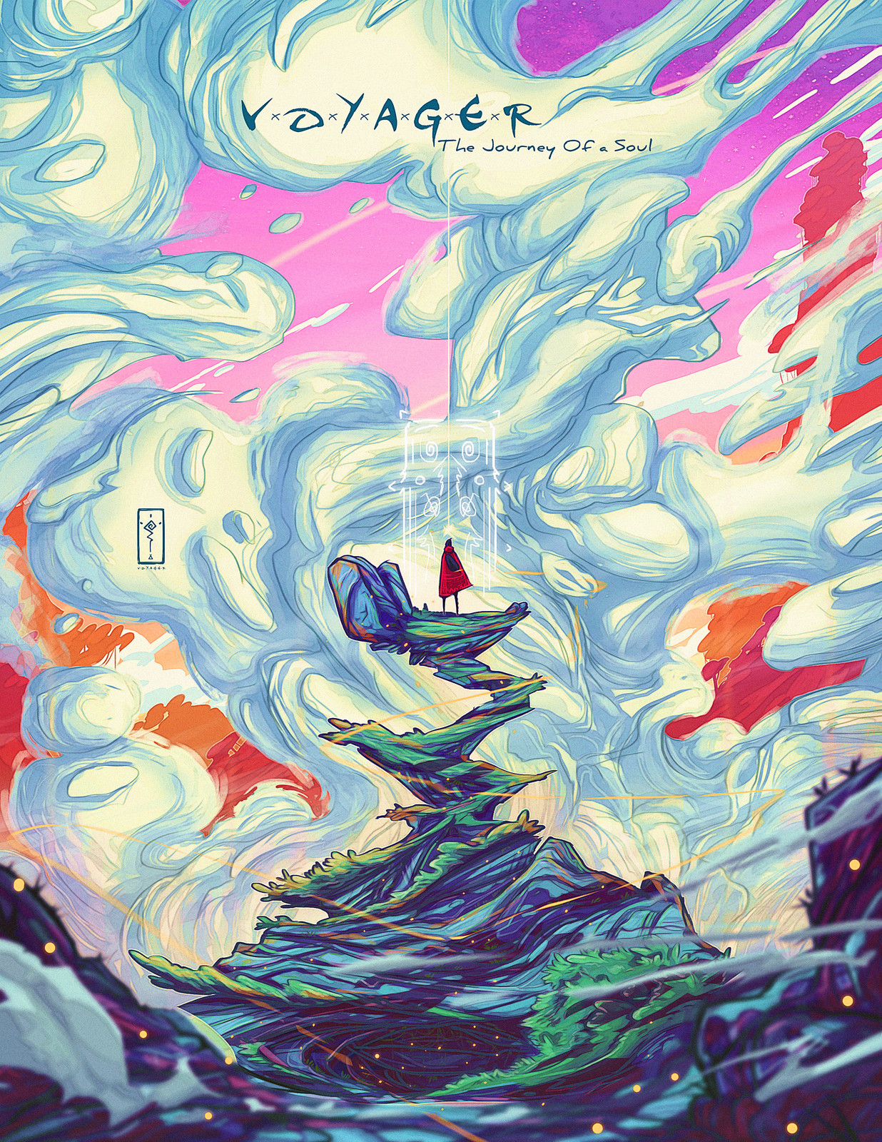 Cover "Voyager-The Journey Of A Soul"