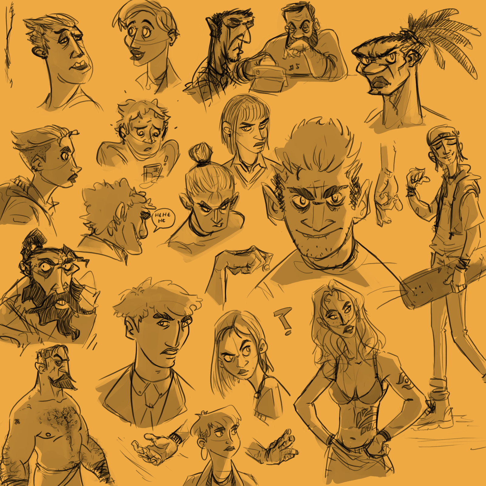 People Sketches
