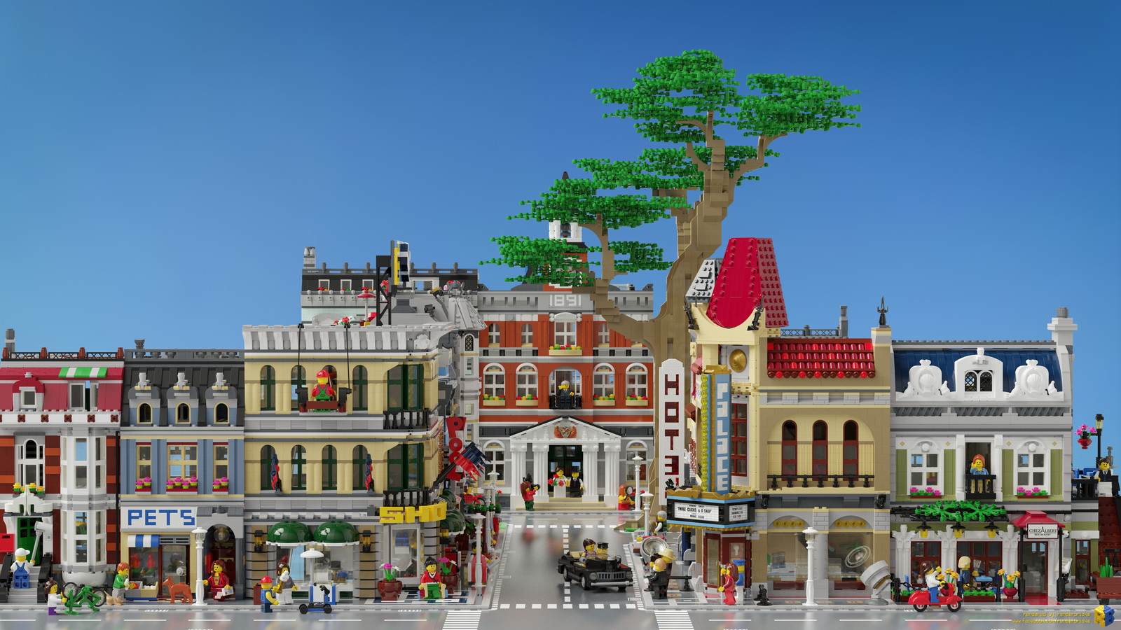 lego city 3d