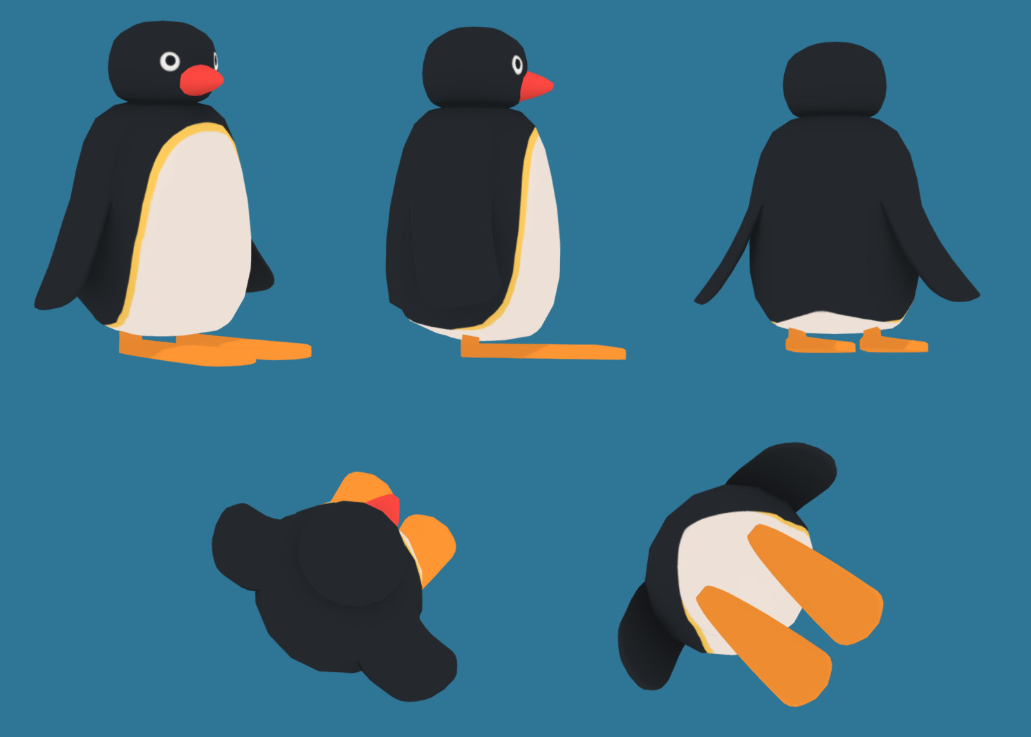 Artstation Pingu Carola Wennermark