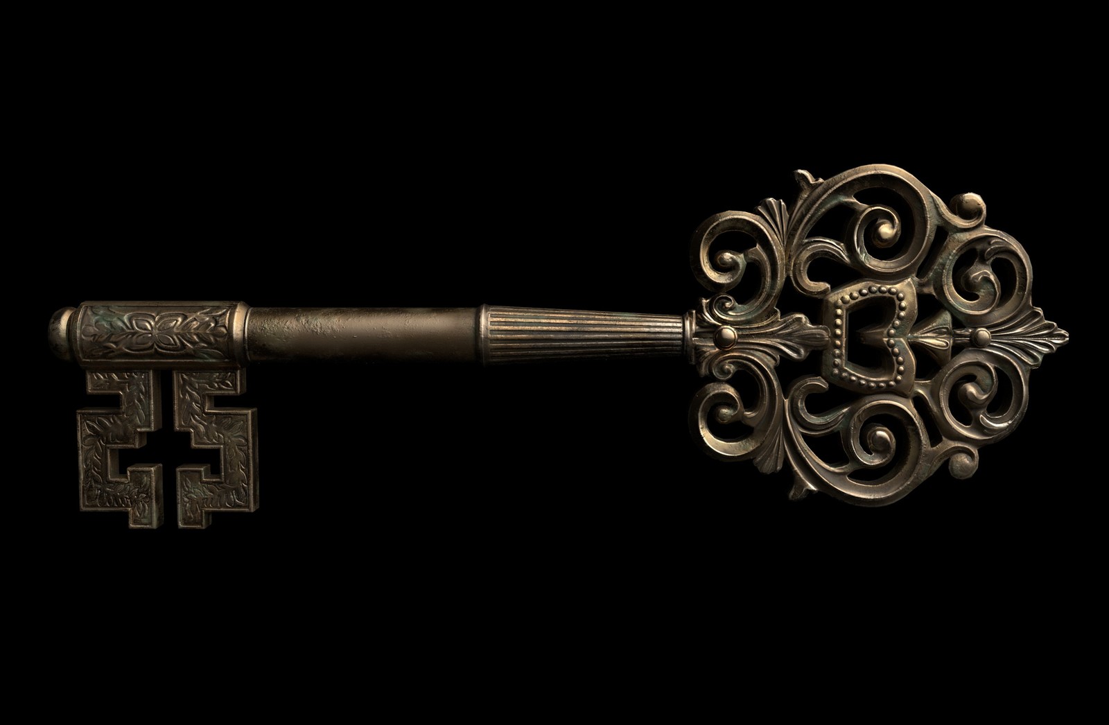 Ancient Ornamental Key 