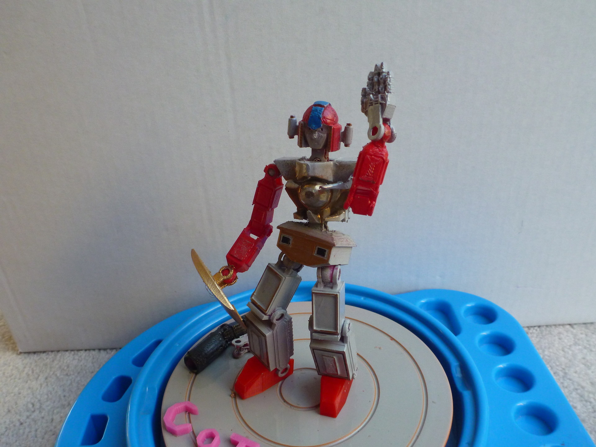 Marco Reviews 3D printed Moby Fighter Robot Toy