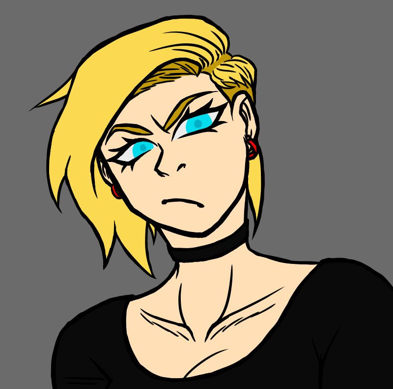 Artstation Dragon Ball Z Android 18 Redraw Shira Pridgett