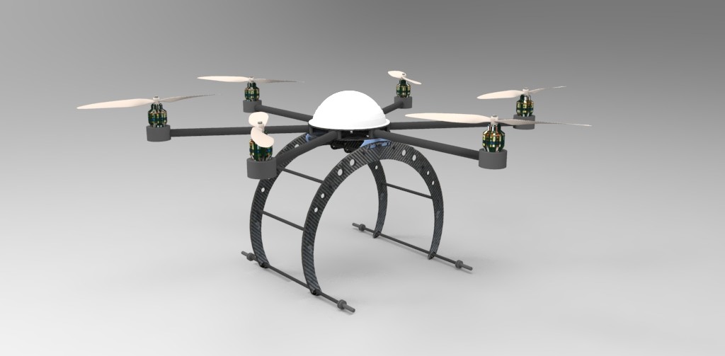Drone Prototype Modeling