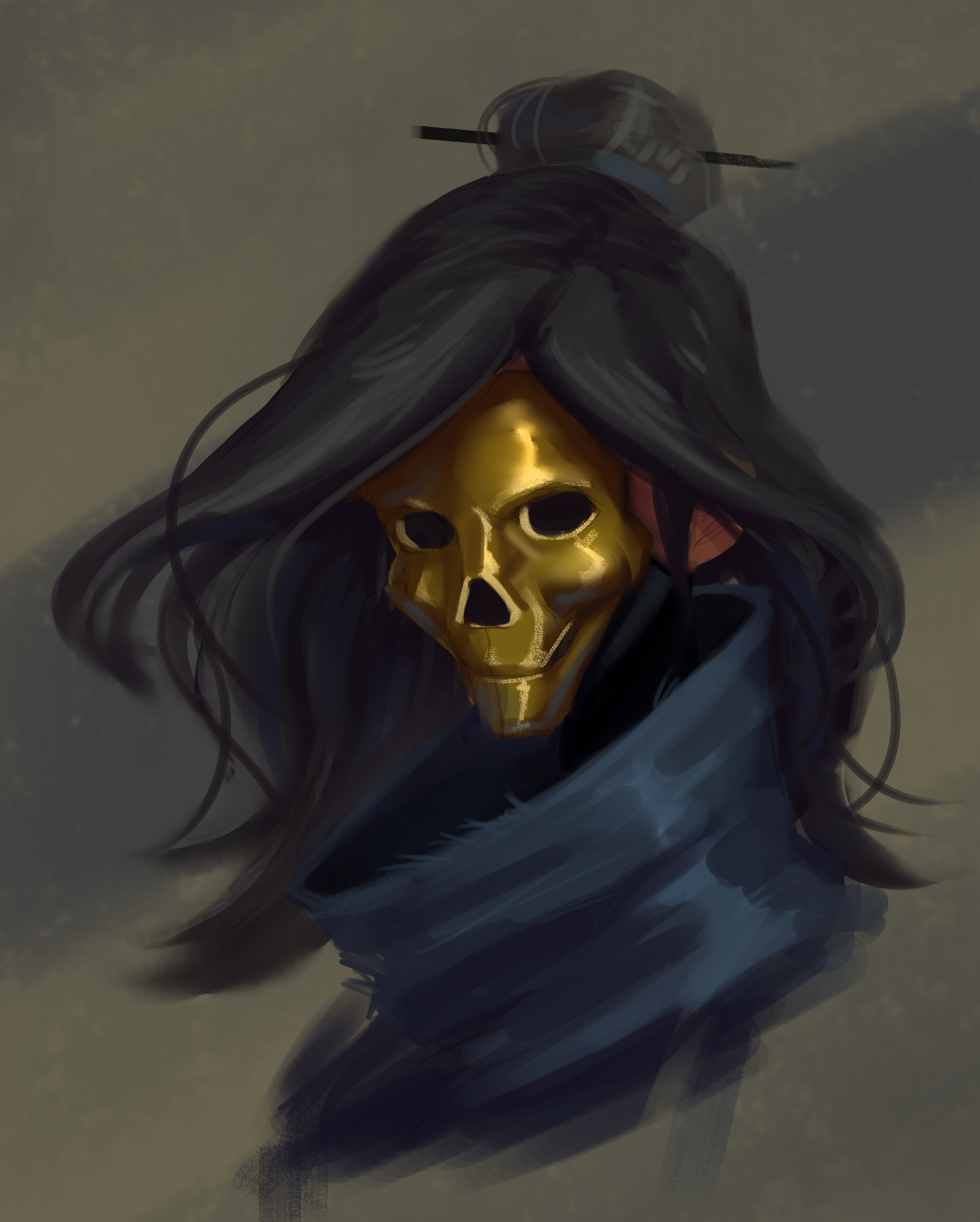 Artstation Gold Masked Assassin Pablo Murinelly