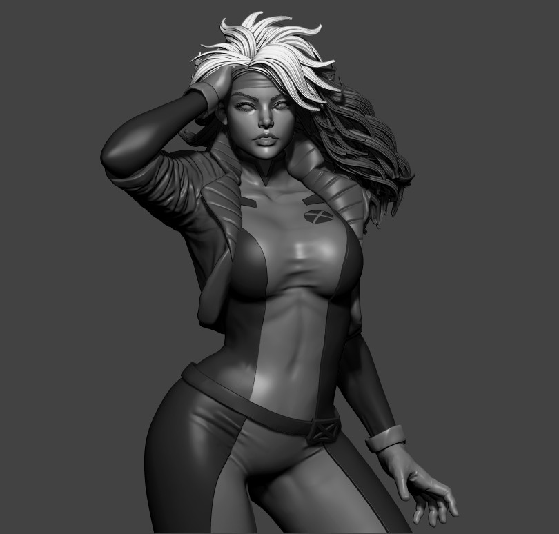 WIP : Commission work : Rogue X-men