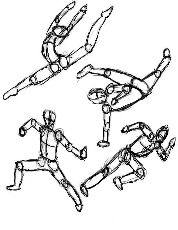 Gesture Drawing -01 I Figures in Motion — Steemit