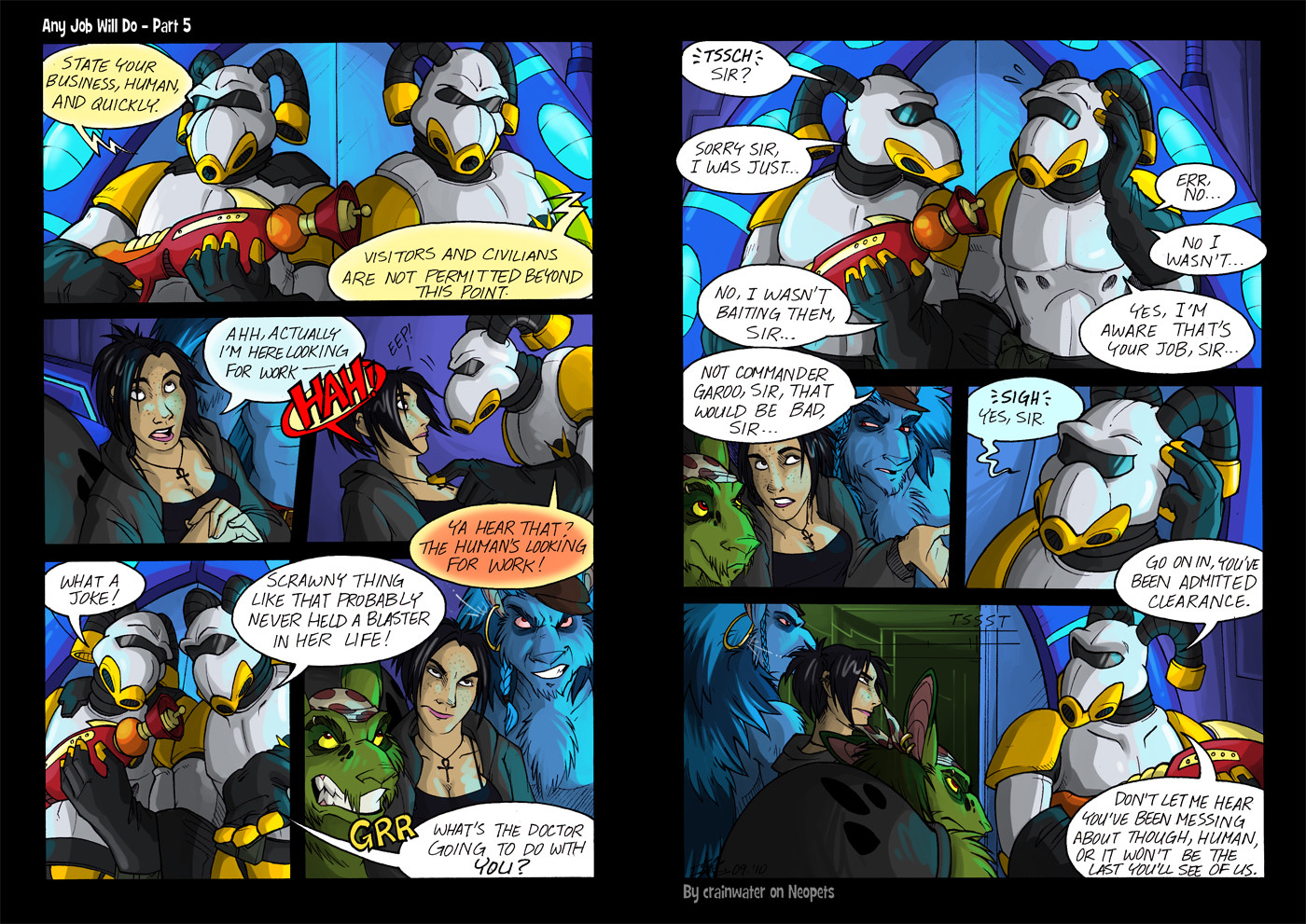 Any Job Will Do: Page 05 (2011)