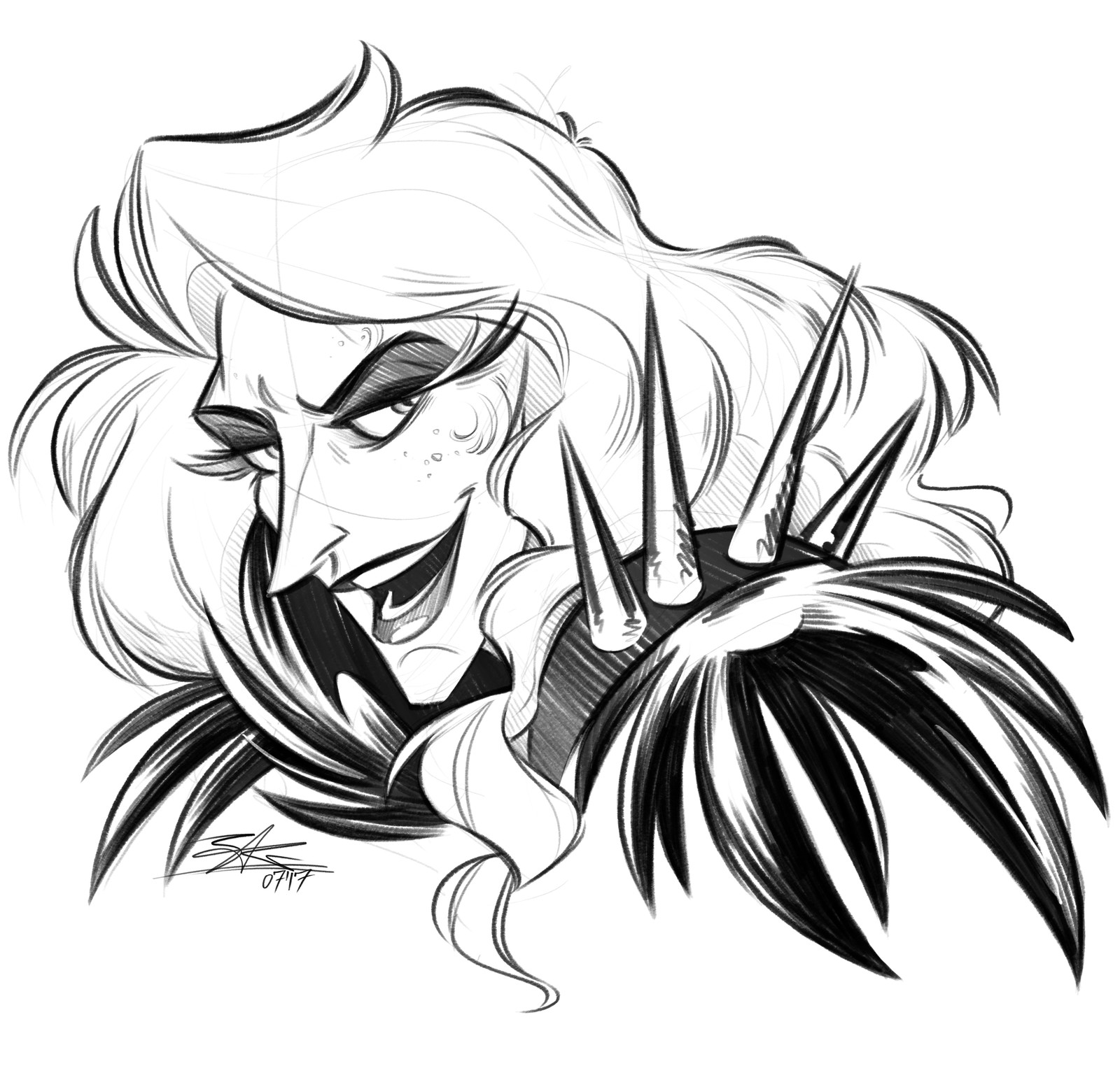 Quick Louis sketch - (2017)