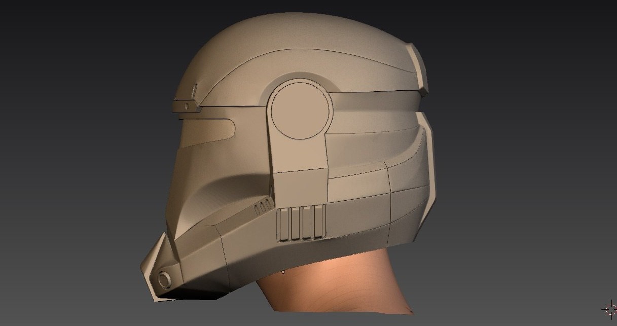 Artstation Republic Commando Helmet Ruslan Asanov