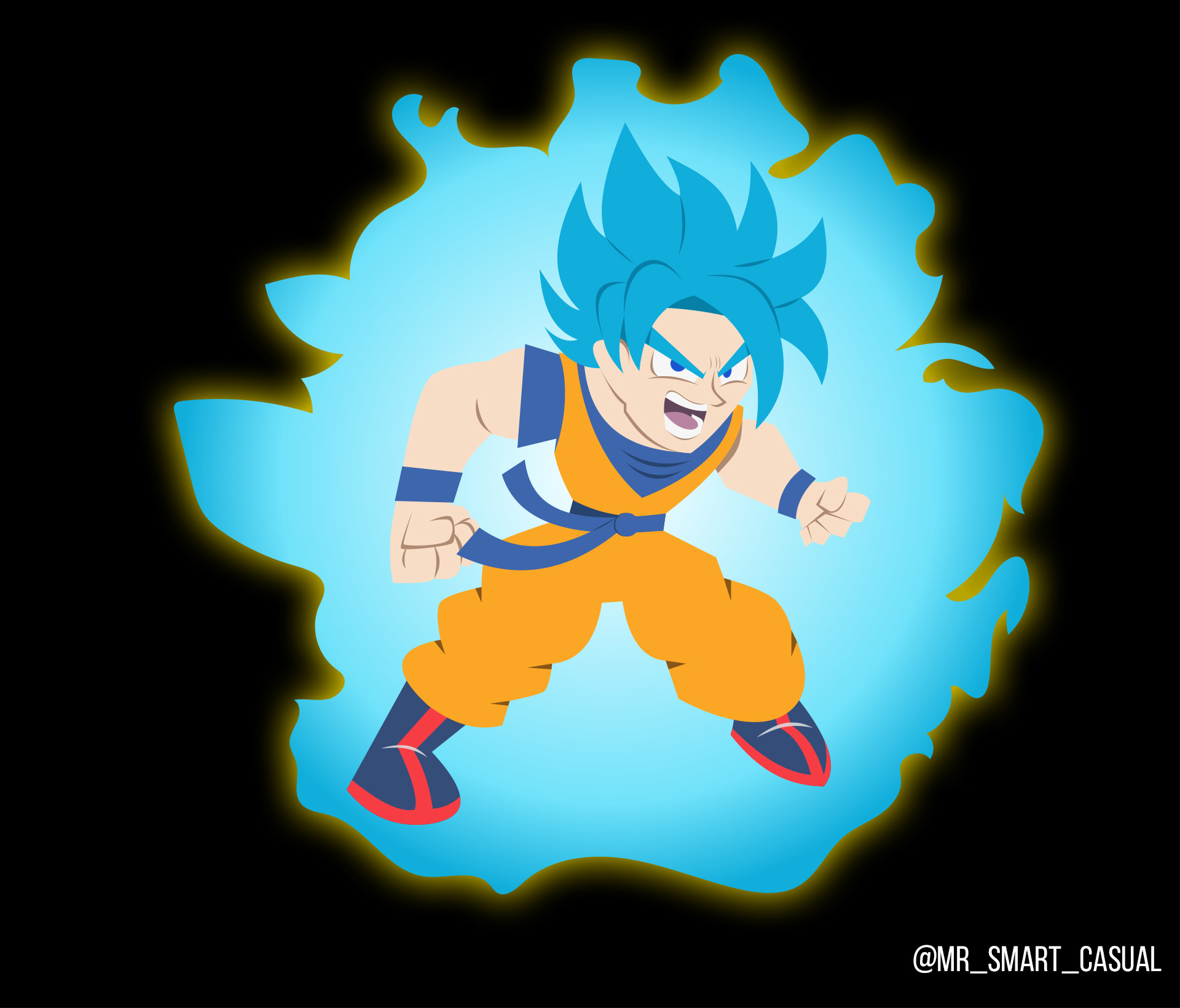 ArtStation - Son Goku SSJ5