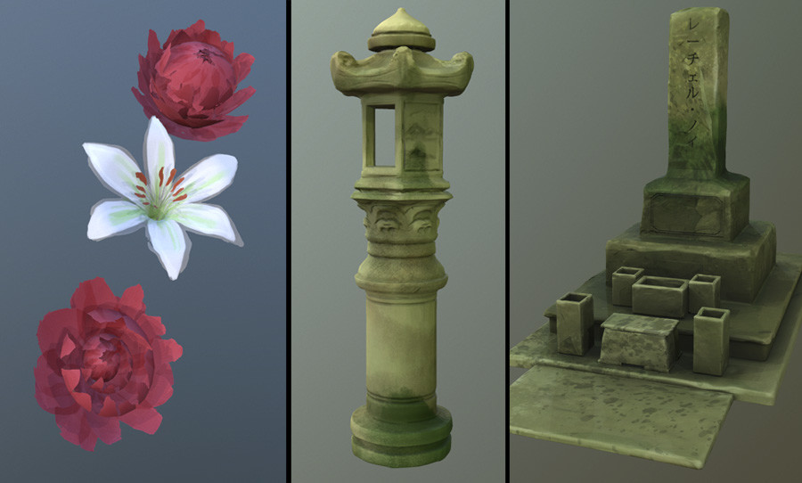 Props (Rendered in Marmoset Toolbag 3)