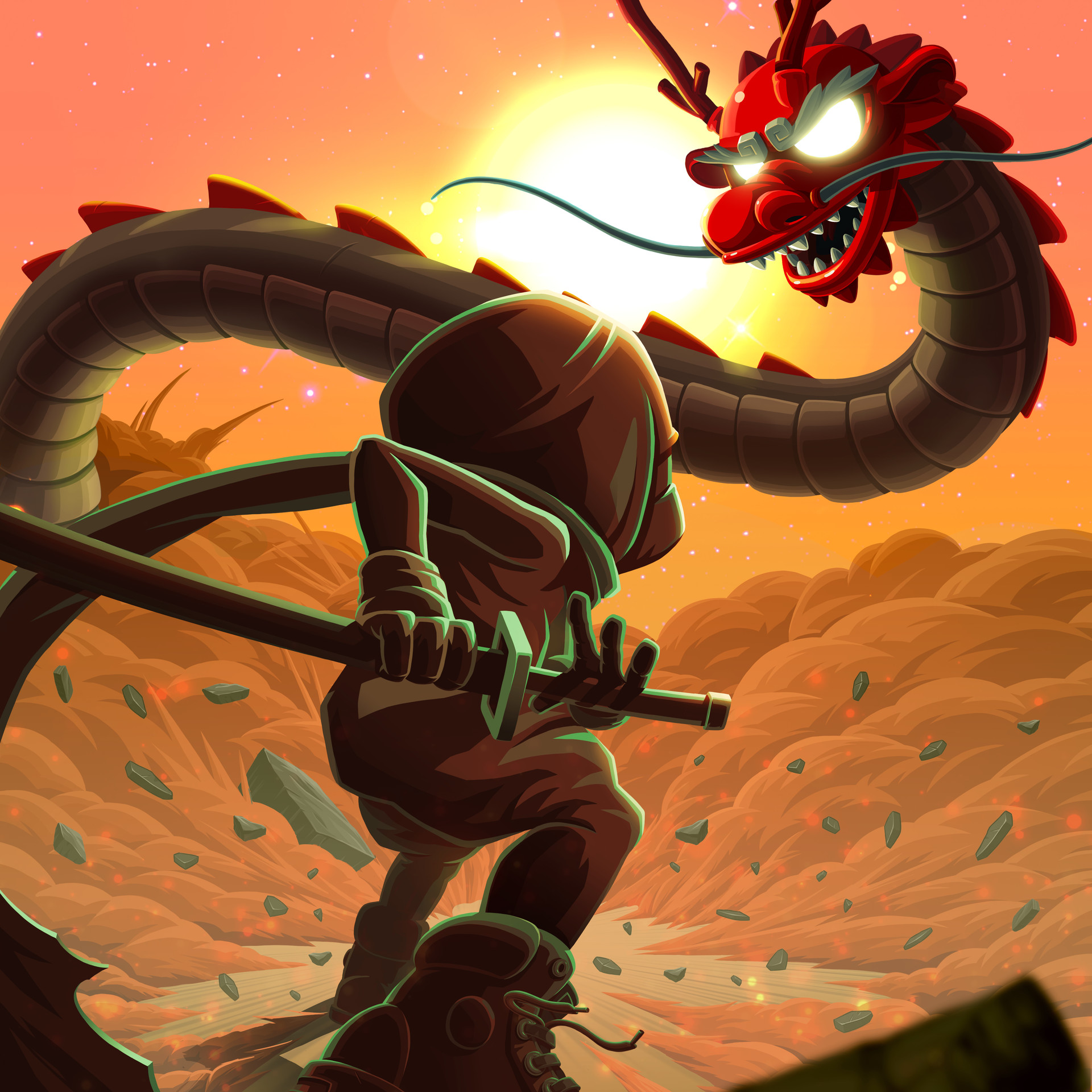 Dragon Ninja Wallpaper