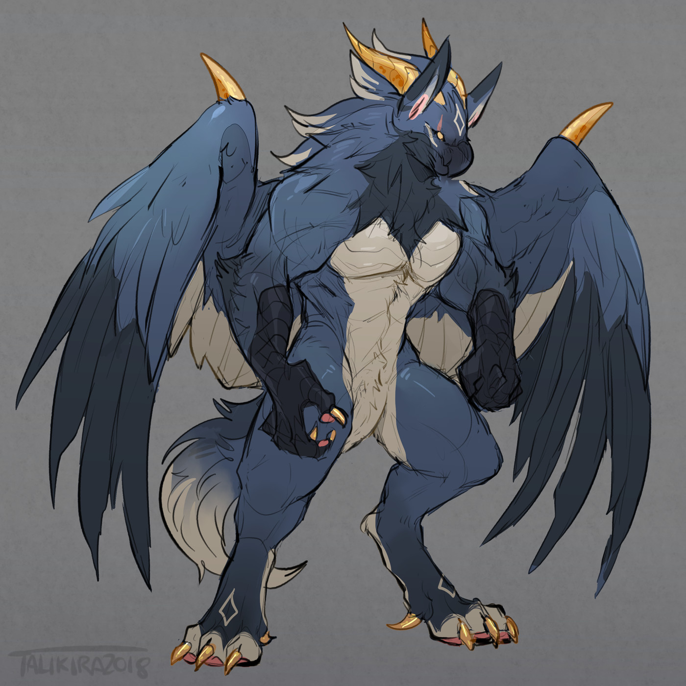 Buff-Gryffo design, done on my personal base.