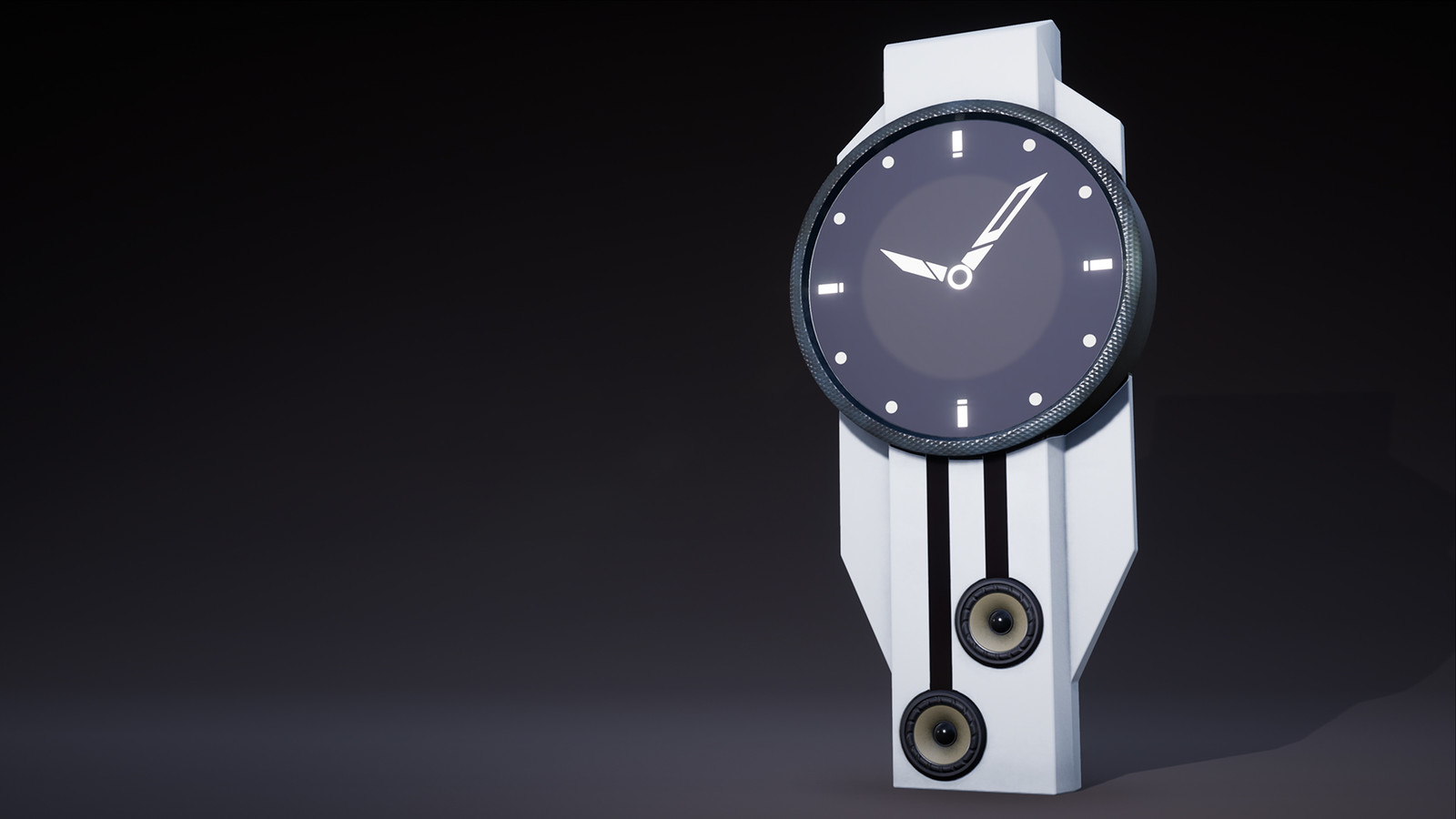 Digital Smart Clock &amp; Speaker Concept