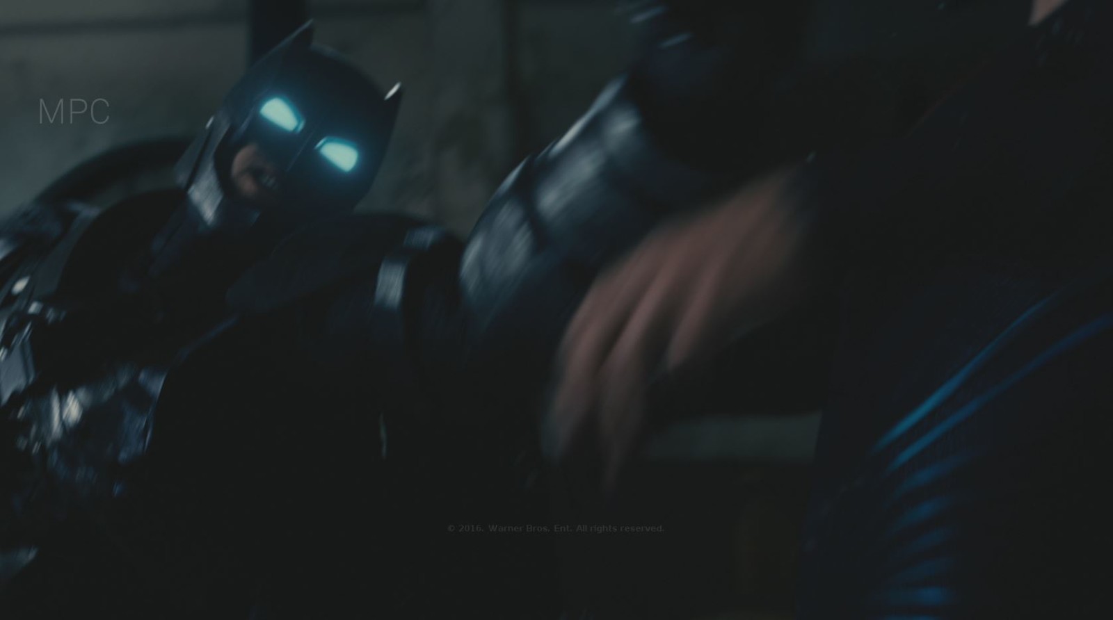 Responsible full CG character lighting, full look dev on Batman and shot specific skin look dev on Superman