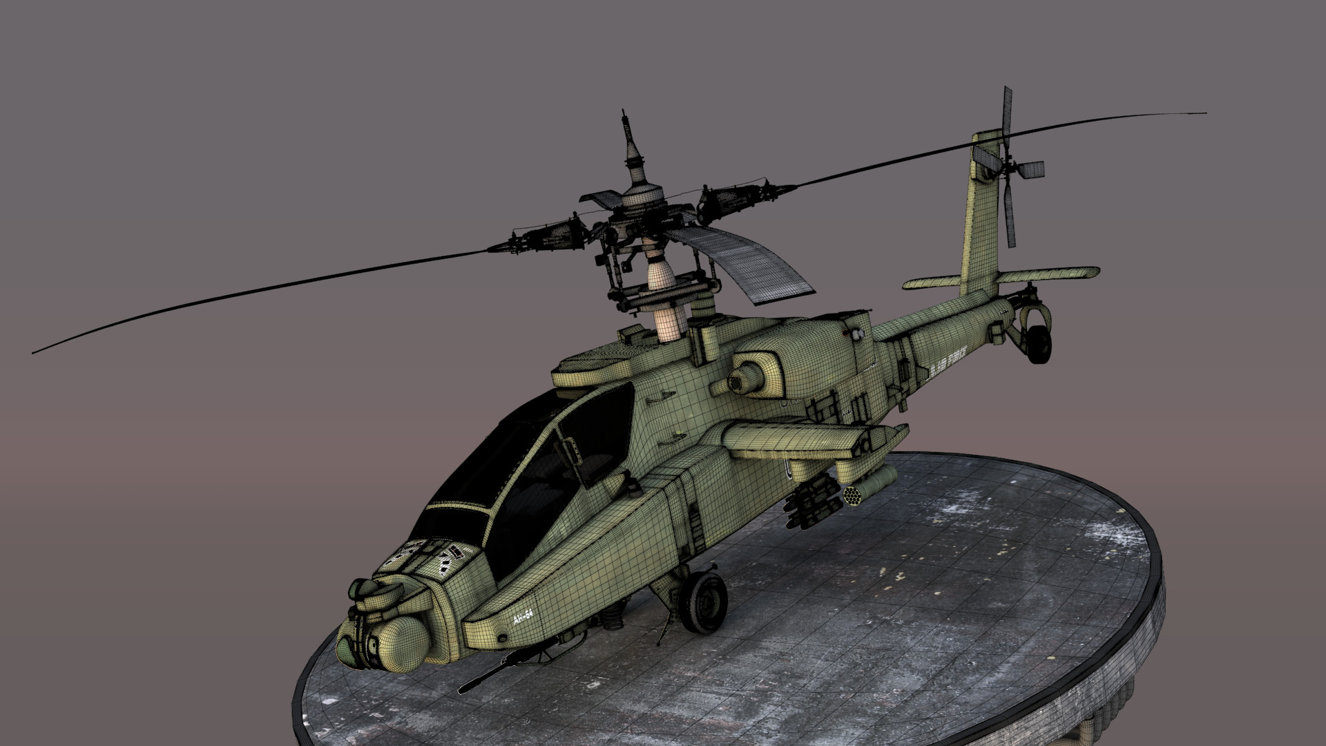 Yash Srivastava - Apache Helicopter AH-64