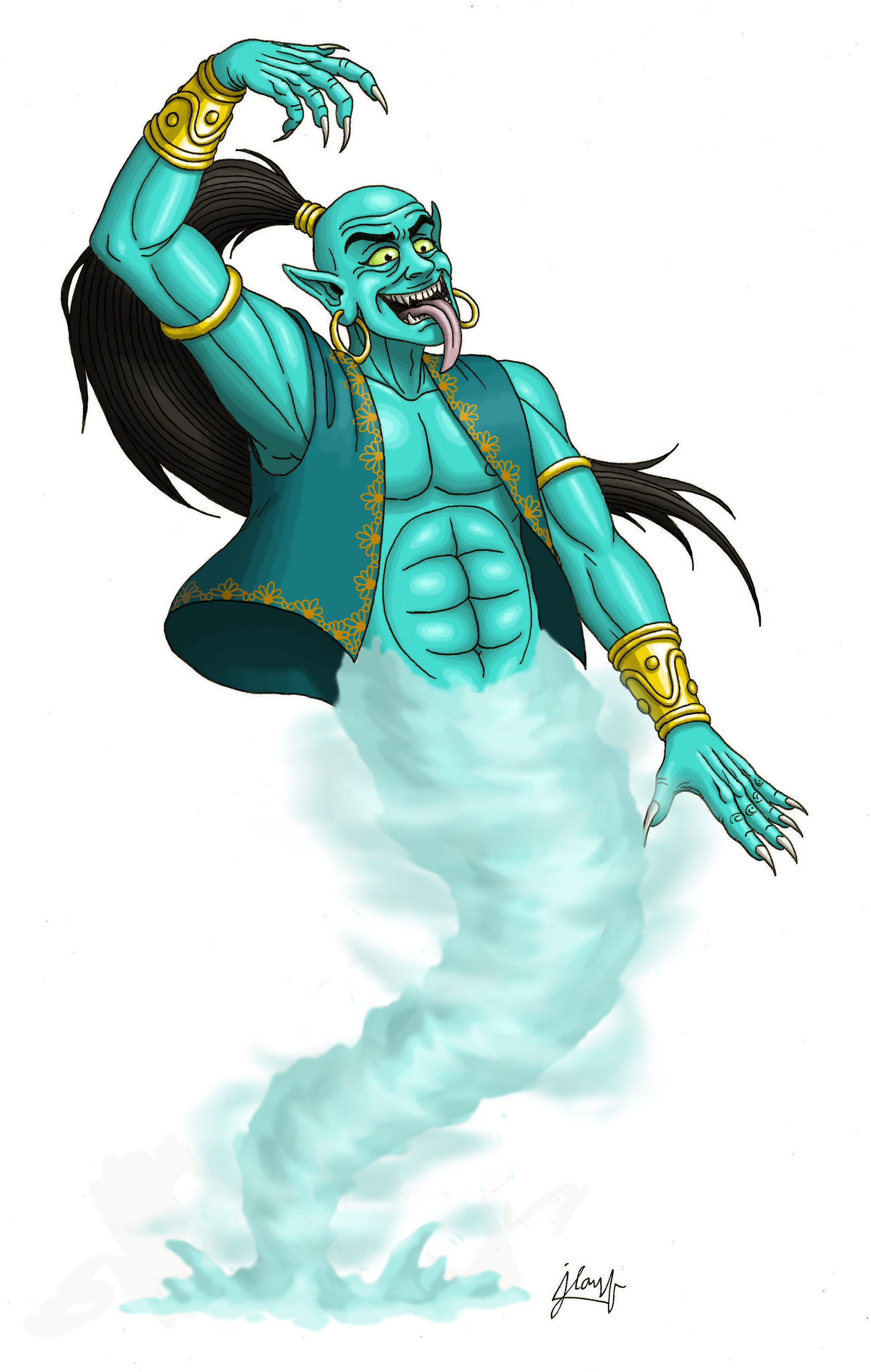 ArtStation - Djinn, Jean Vervelle