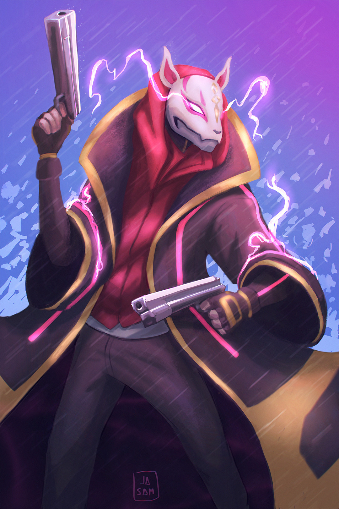 Artstation Drift Fortnite Javier Samaniego