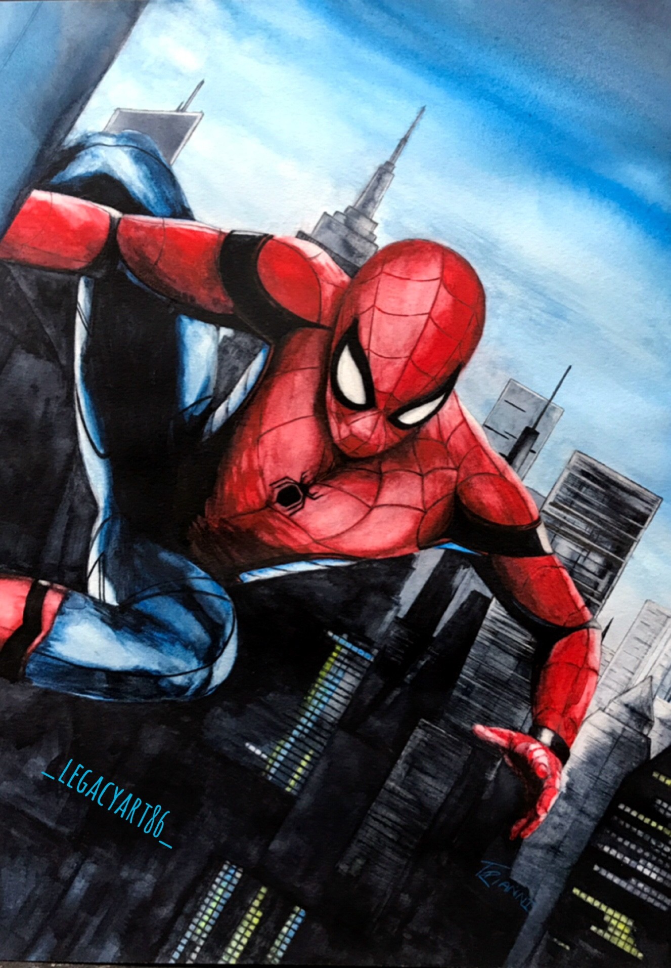 Artstation The Amazing Spider Man Darell Trianni