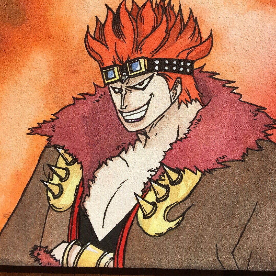 Artstation Eustass Kidd One Piece Fan Art Joshua Miller