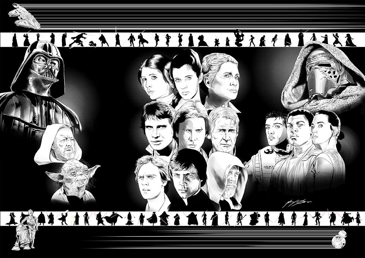 Star Wars 40 years +1