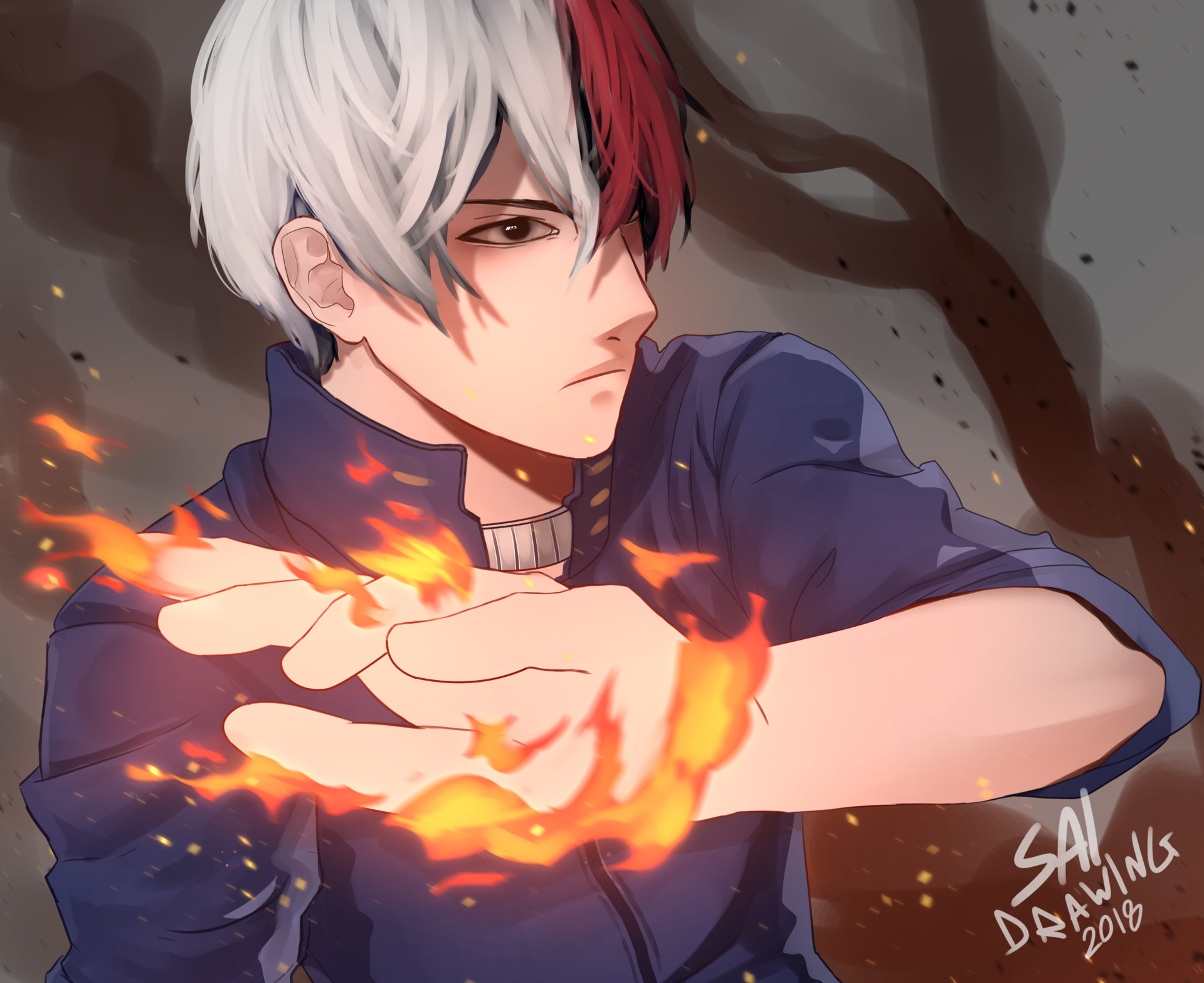 Artstation Boku No Hero Academia Shoto Todoroki Sai Drawing Todoroki love.(todoroki shouto x lectora). artstation boku no hero academia