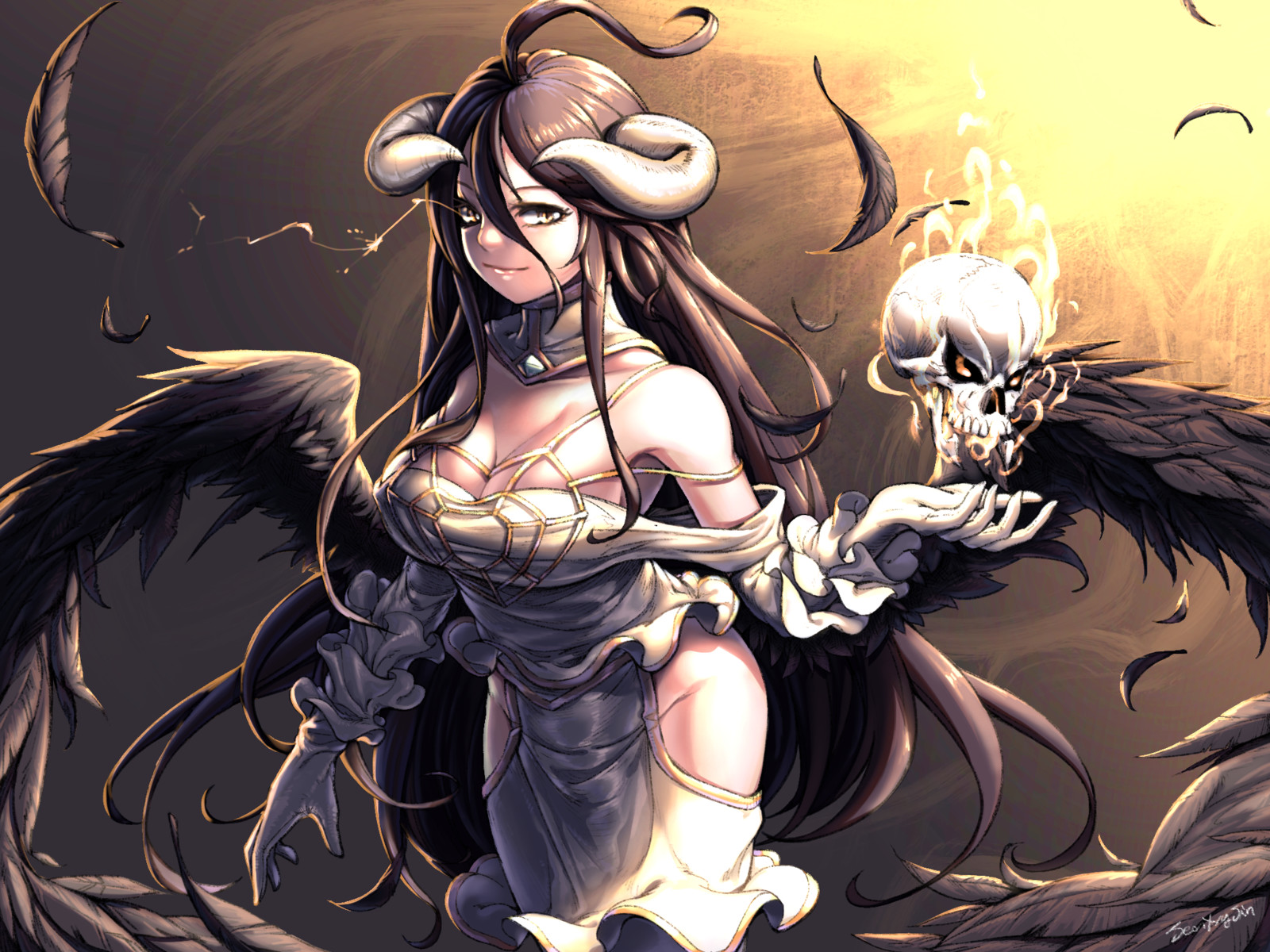 Artstation Overlord Albedo Fan Art Yong Jin Jeon Shinichi e satomi (parasyte) adaptacao de manga nos episodios finais o protagonista finalmente pega a heroina em uma.'albedo fanart' poster print by radiant enterprise superior quality easy magnet mounting worldwide shipping. overlord albedo fan art yong jin jeon