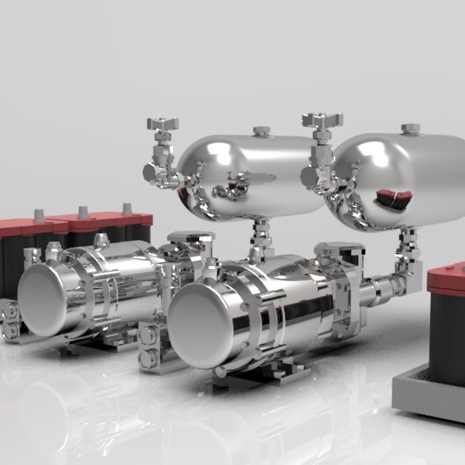 Artstation Pesco Hydraulic Pumps Mike Nagatani