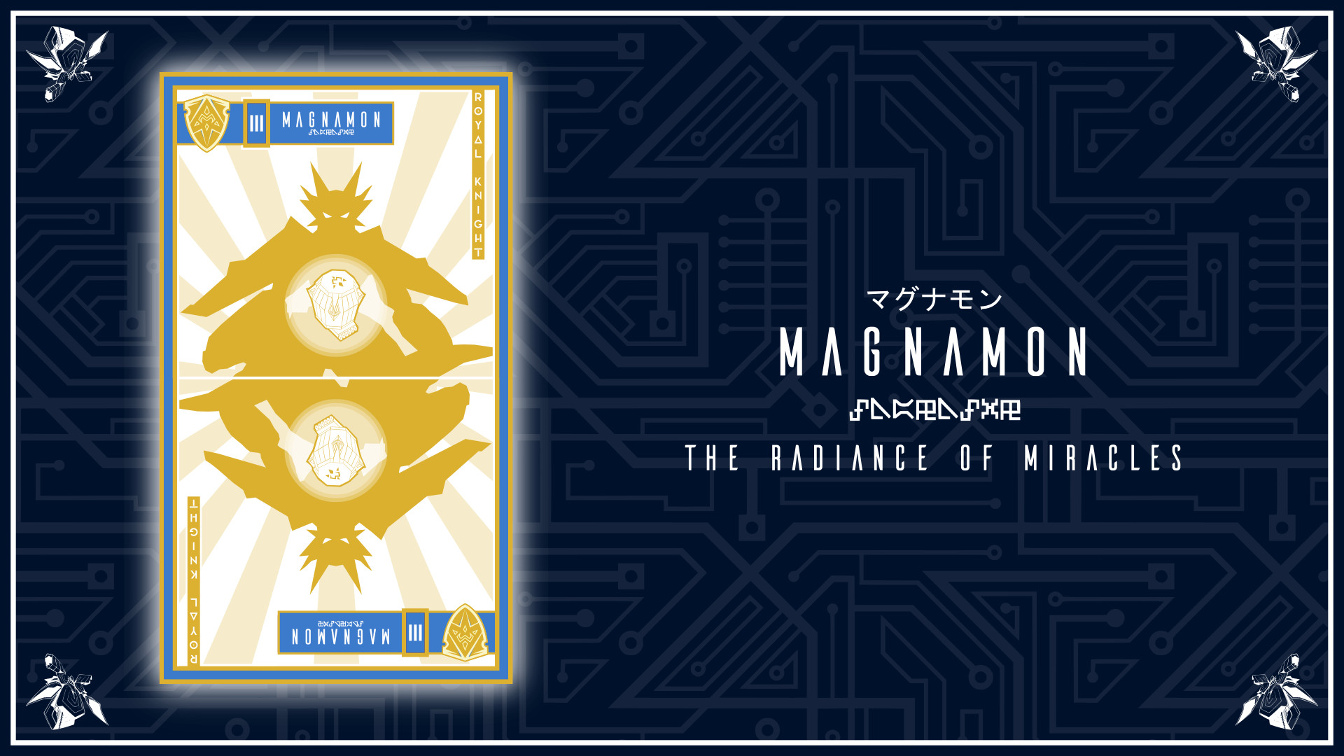 ArtStation - [Digimon] Knights of Yggdrasil | Royal Knights Card Set