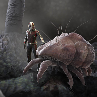 Ant-Man and the Wasp: Early Microverse Ideas - making friends.