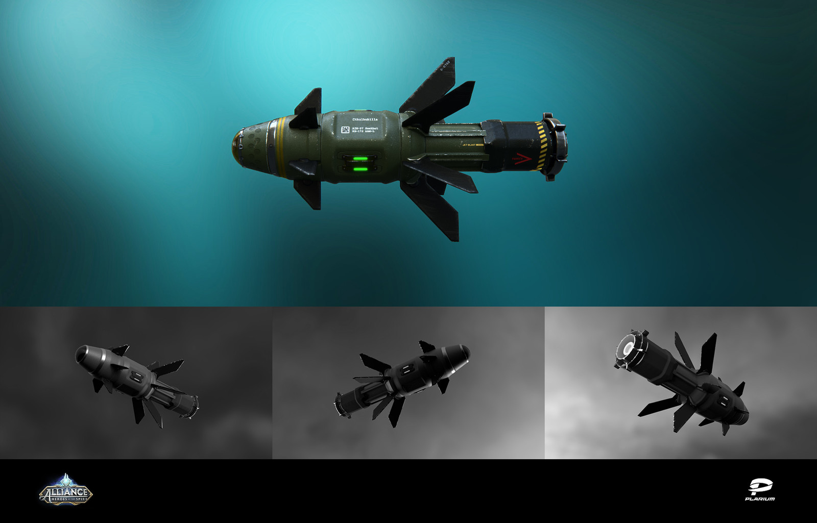 concept art of the rocket (in collaboration with 3d dept)