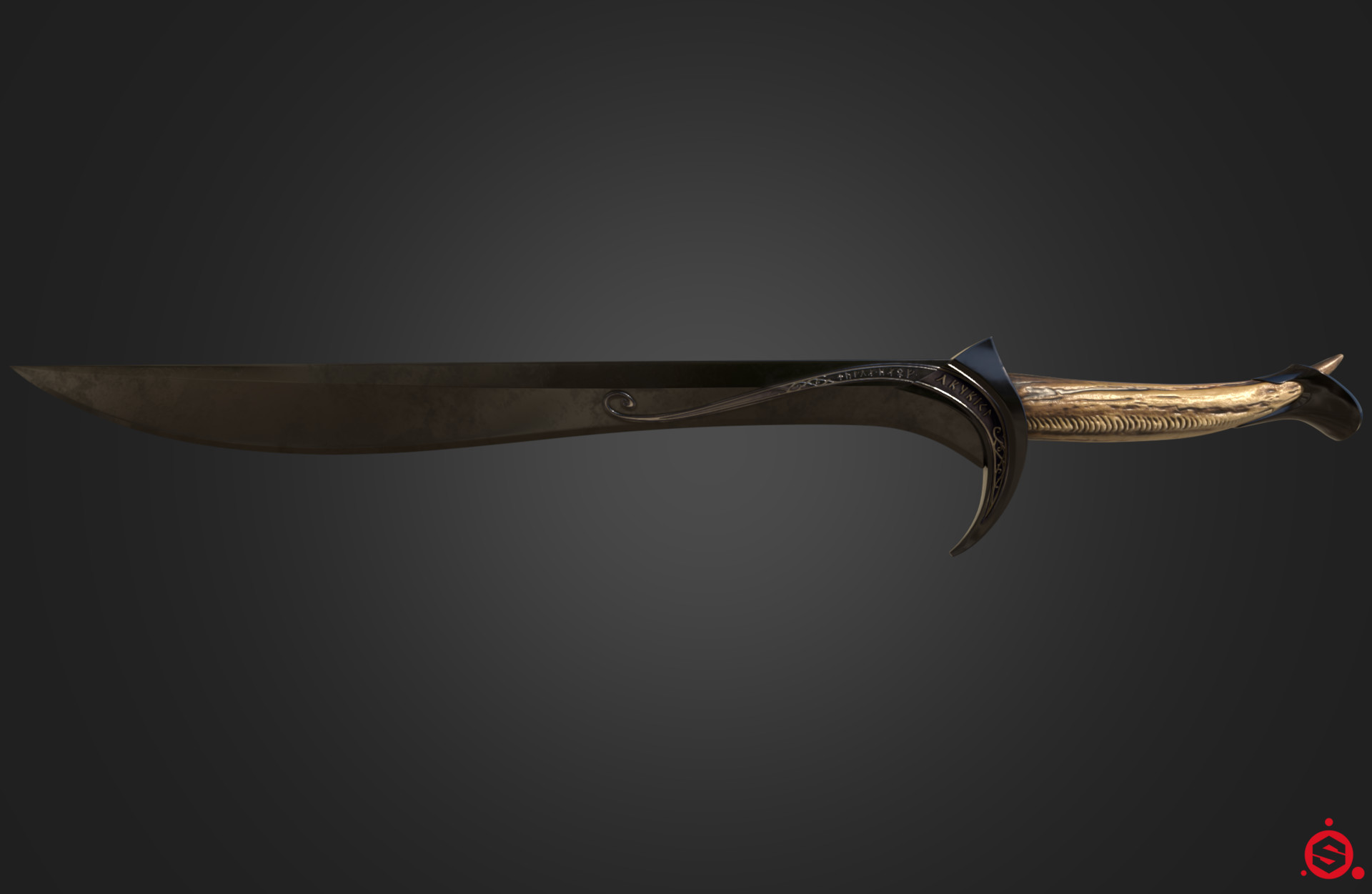 Гранд фальшион двуручный. Рубящий меч. Хоббит меч оркрист. Меч сакс фальшион. Рубящий меч.