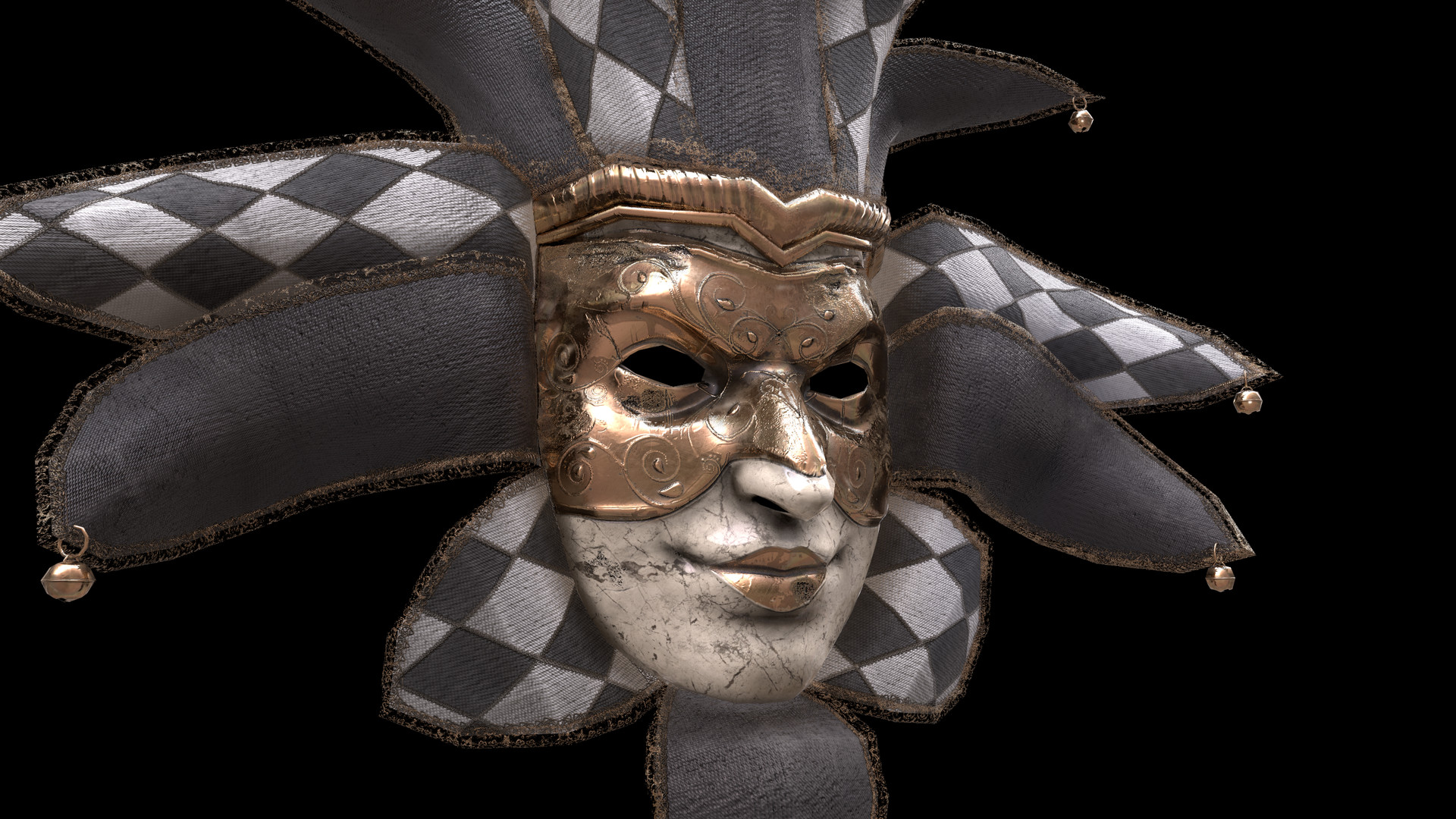 Artstation Venetian Mask Robert Foley