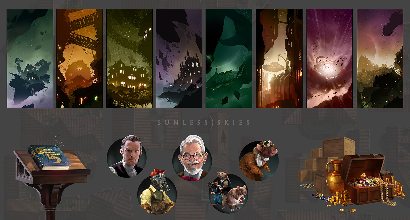 Artstation Sunless Skies Icons John Aggs