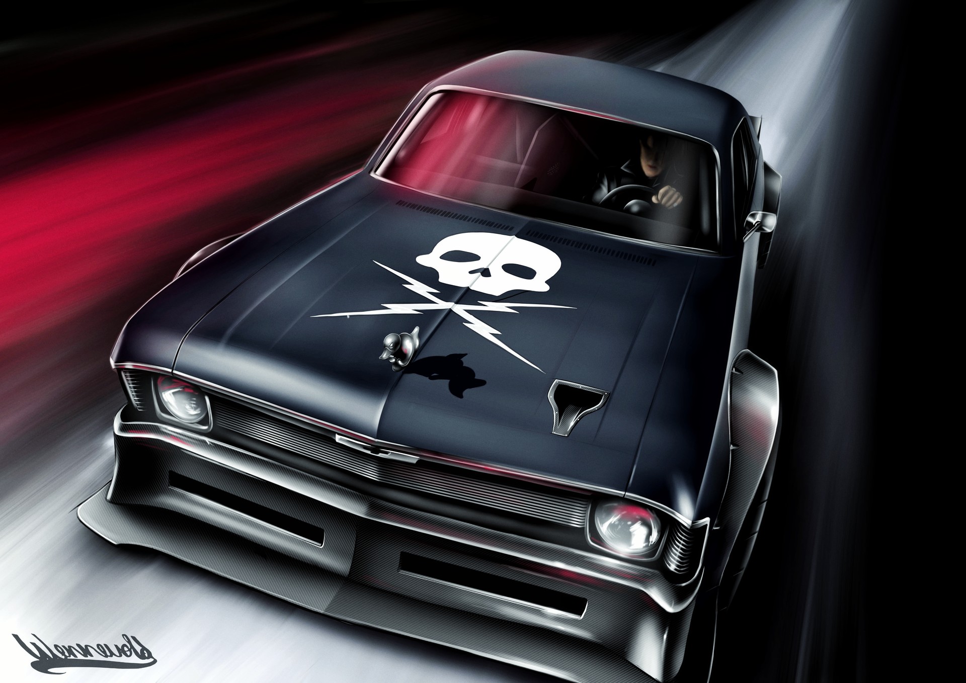 Death Proof Nova Rendering, ANDREAS WENNEVOLD.