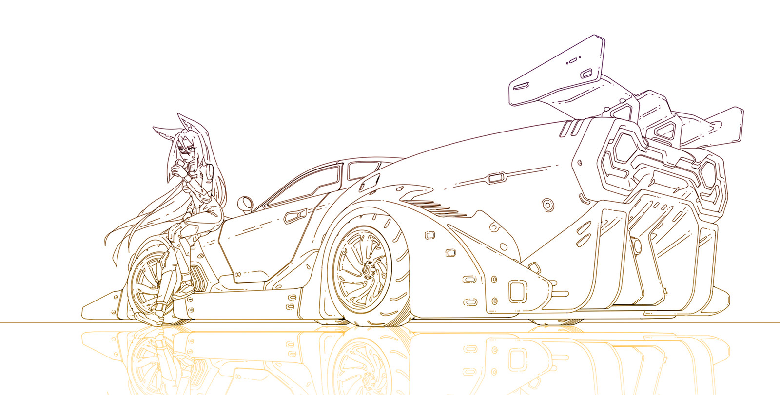 the lineart