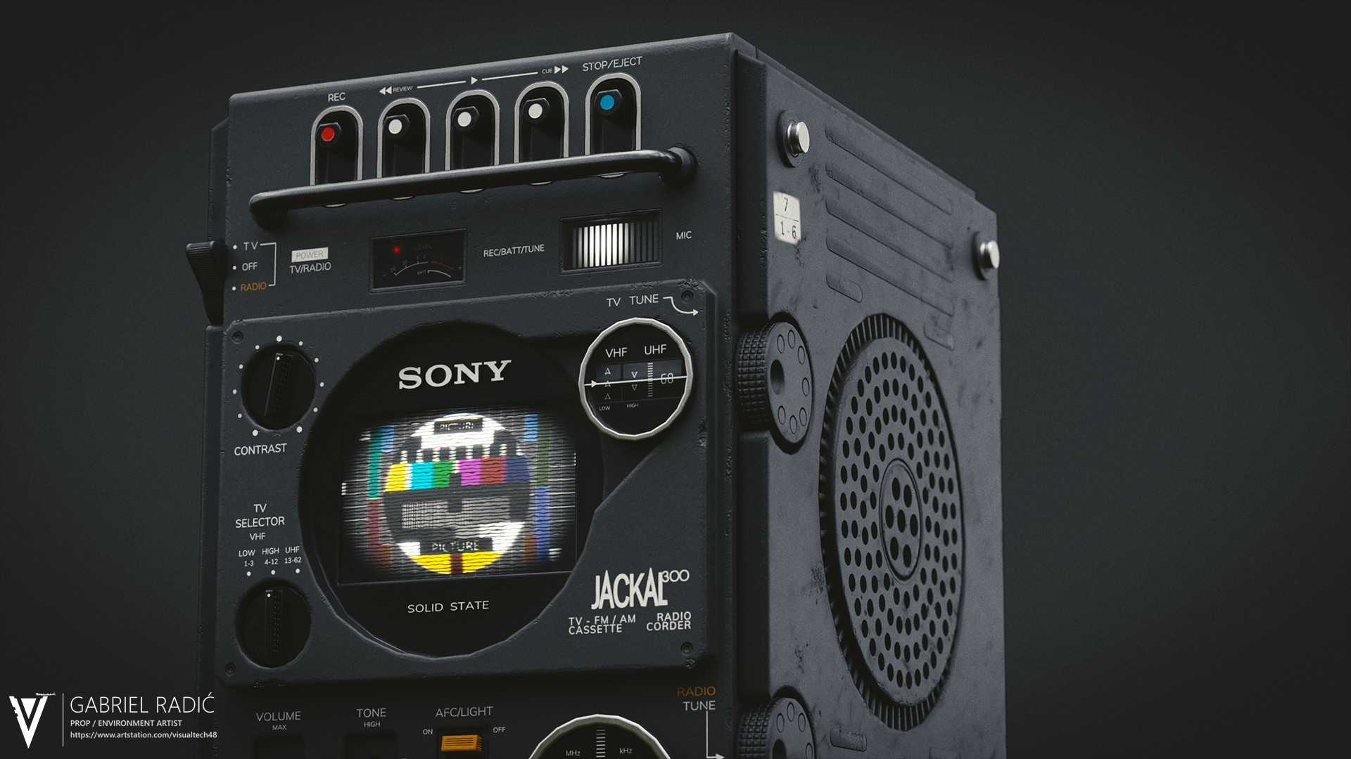 Gabriel Radić - Vintage Sony Jackal 300