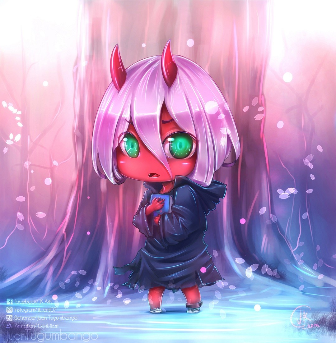 Gambar Anime Zero Two Hd