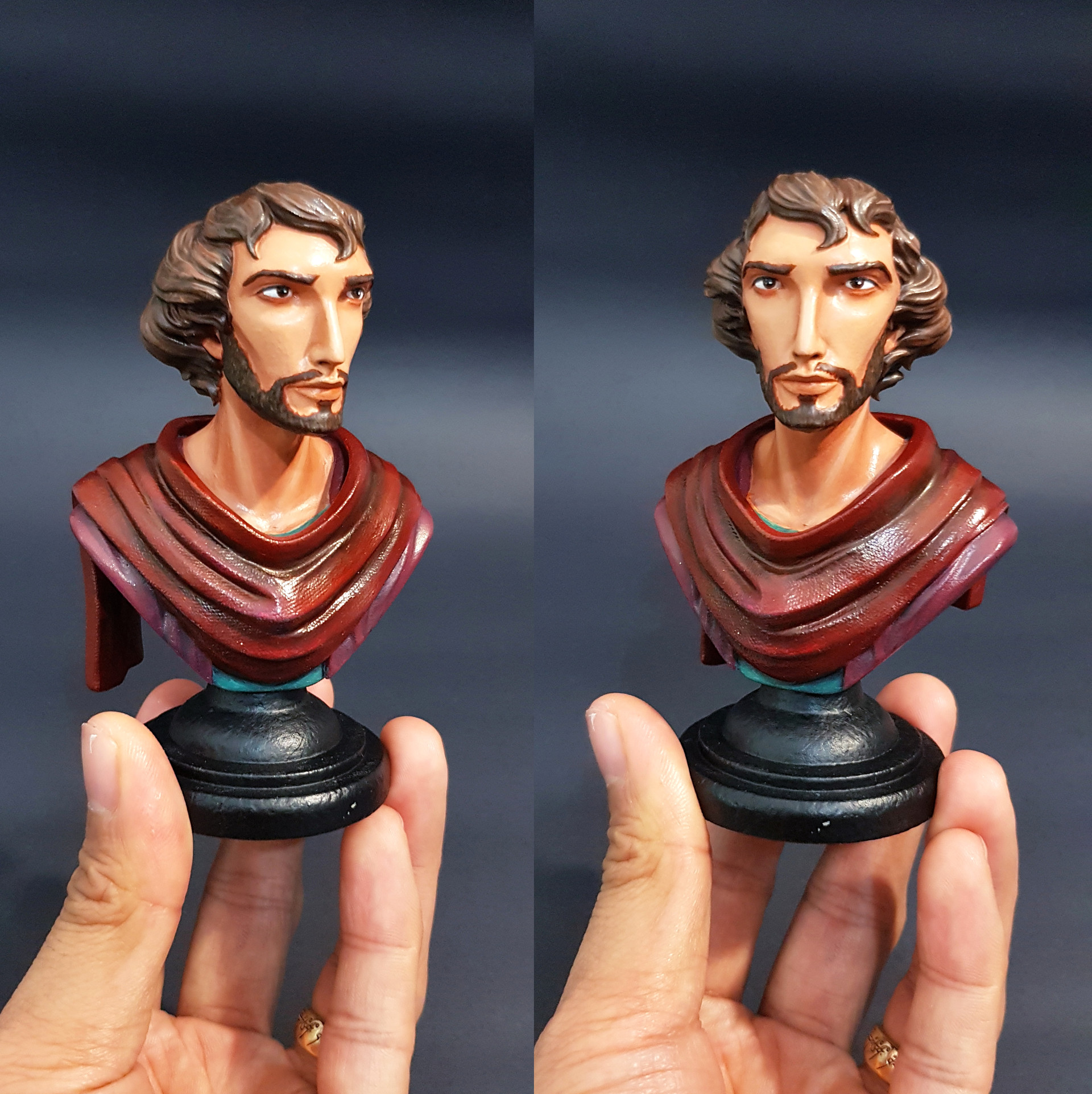 ArtStation 3D printed Moses Bust (The Prince Of Egypt 1998)