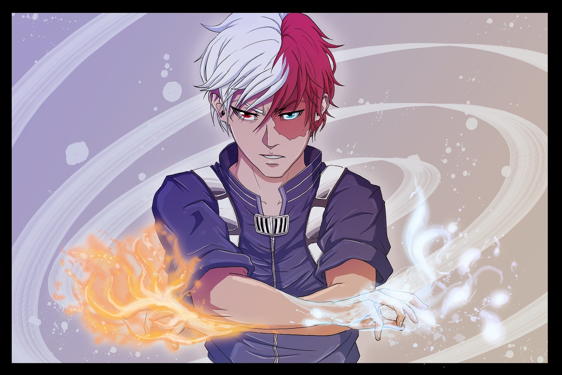 Artstation Todoroki Fanart My Hero Academia Karim Fradin February is right next door and considering it is known for the month of love and desire, well… i kind of was thinking about making a fanart contest that would feature my oc velectris morgania to promote it a little. artstation todoroki fanart my hero