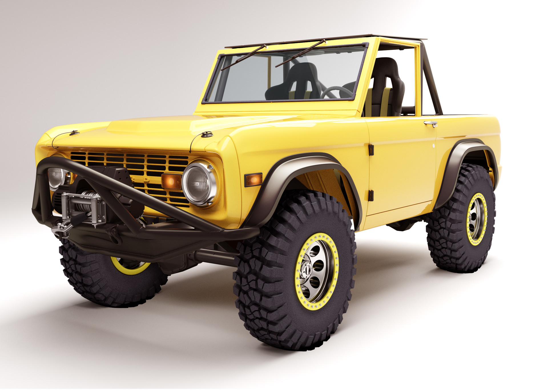 Ford bronco clearance rock crawler