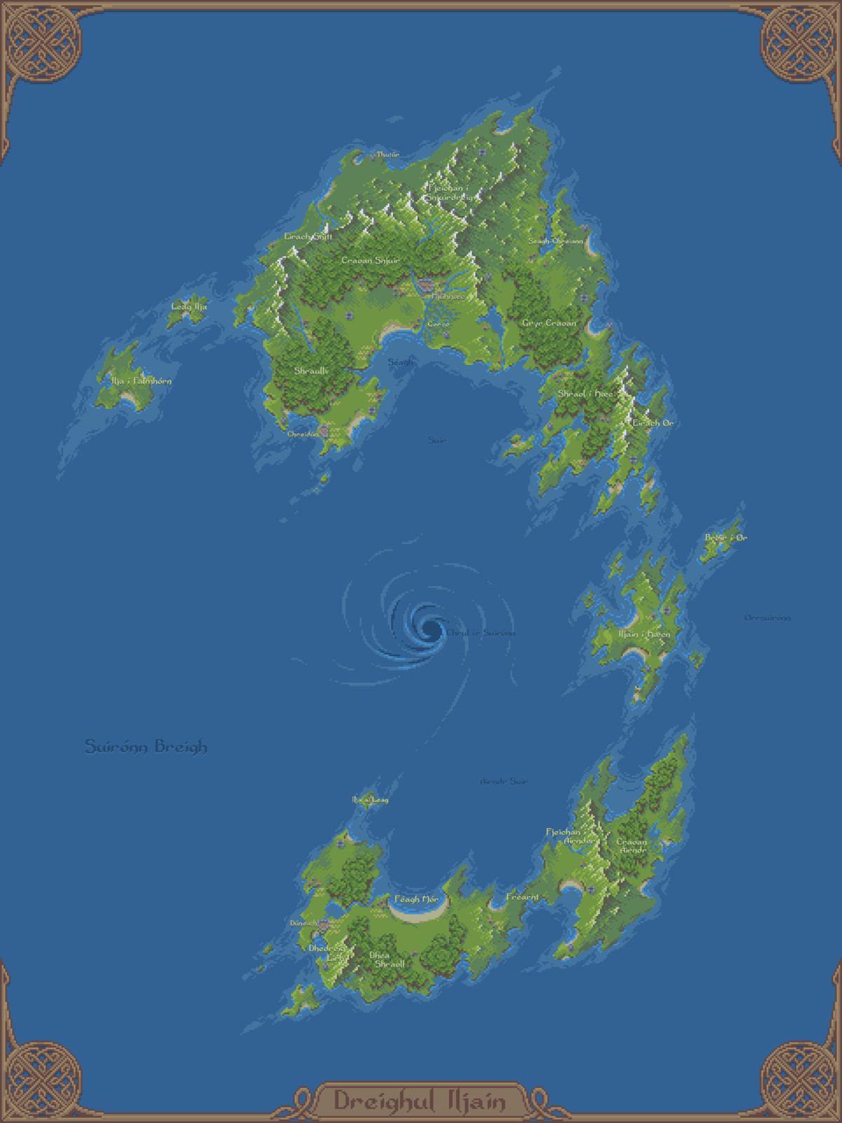 Labelled Map